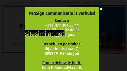 pansign.nl alternative sites