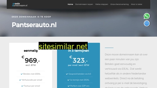pantserauto.nl alternative sites