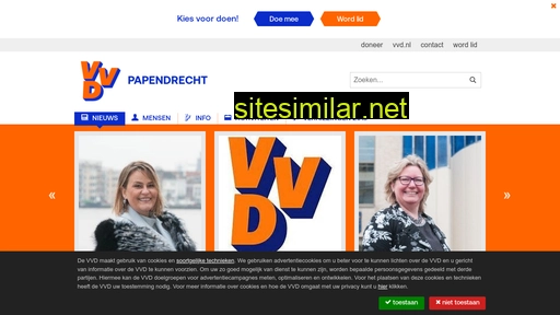 papendrecht.vvd.nl alternative sites