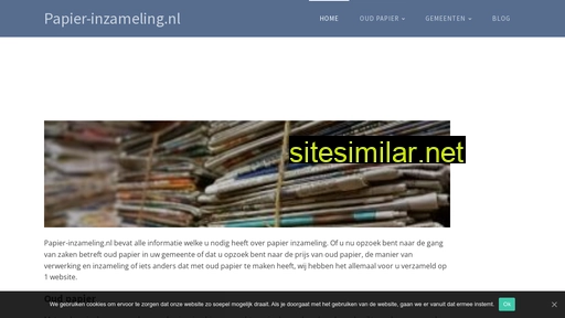 papier-inzameling.nl alternative sites
