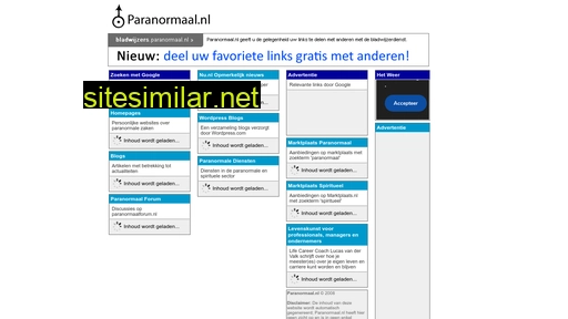 paranormaal.nl alternative sites