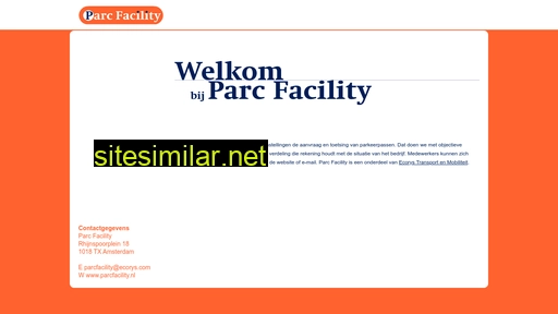 parcfacility.nl alternative sites