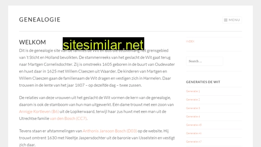 parenteeldewit-bos.nl alternative sites