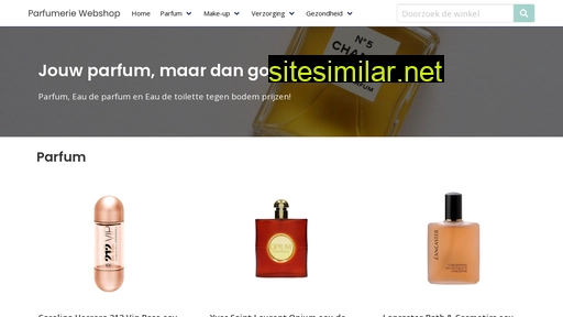 parfumerie-webshop.nl alternative sites