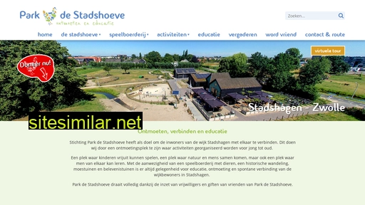 parkdestadshoeve.nl alternative sites