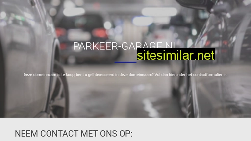 parkeer-garage.nl alternative sites