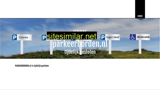 parkeerborden.nl alternative sites