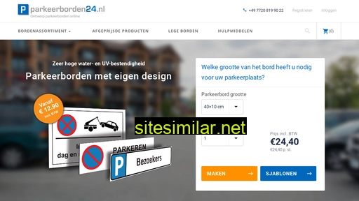 parkeerborden24.nl alternative sites
