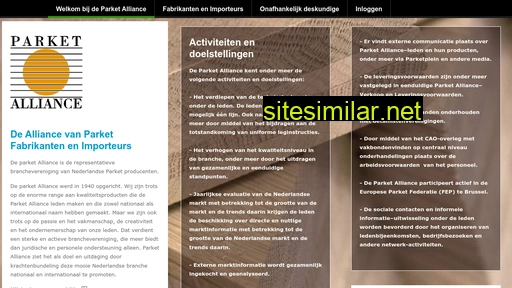 parketalliance.nl alternative sites