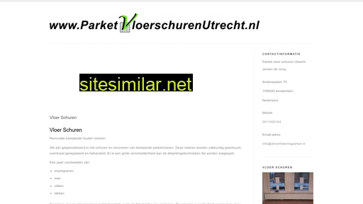 parketvloerschurenutrecht.nl alternative sites
