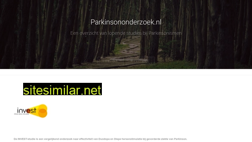 parkinsononderzoek.nl alternative sites