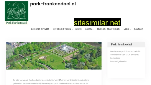 park-frankendael.nl alternative sites