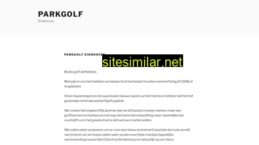 park-golf.nl alternative sites