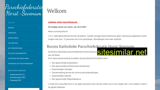 parochiefederatie-horst-sevenum.nl alternative sites