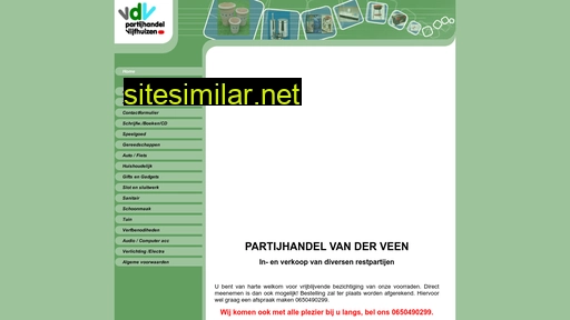 partijhandelvanderveen.nl alternative sites