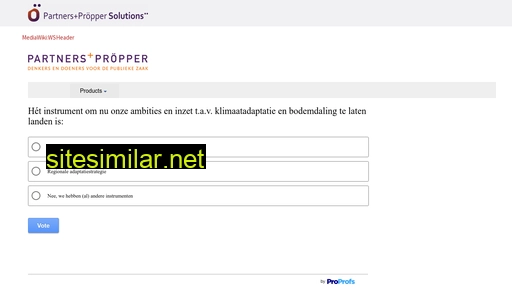 partnersenproppersolutions.nl alternative sites