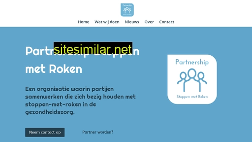 partnershipstoppenmetroken.nl alternative sites
