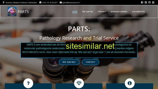 parts-erasmusmc.nl alternative sites