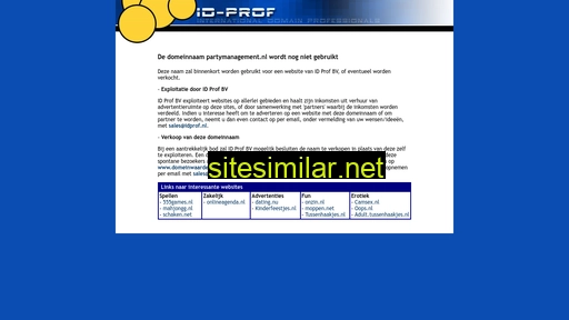 partymanagement.nl alternative sites