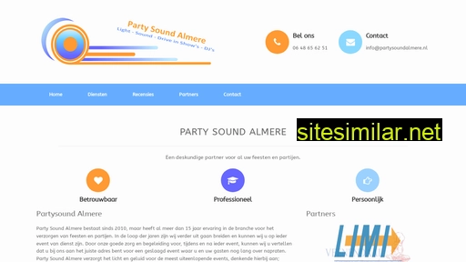 partysoundalmere.nl alternative sites