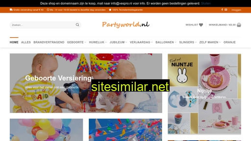 partyworld.nl alternative sites