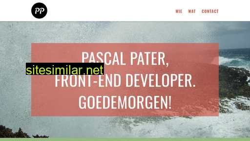 pascalpater.nl alternative sites