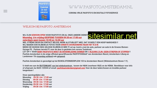 pasfotoamsterdam.nl alternative sites
