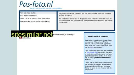 pas-foto.nl alternative sites