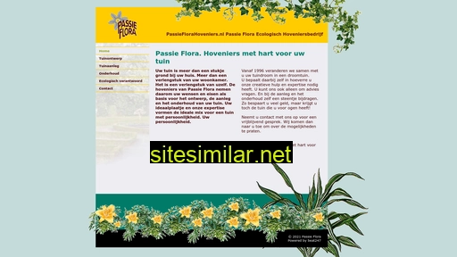 passieflorahoveniers.nl alternative sites