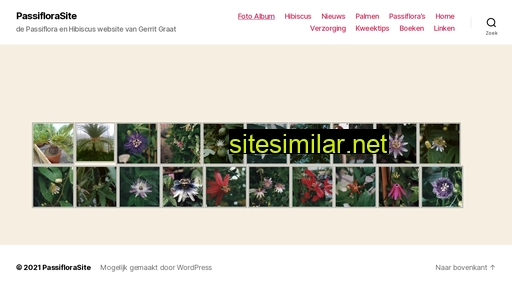 passiflorasite.nl alternative sites