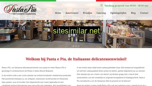 pasta-e-piu.nl alternative sites