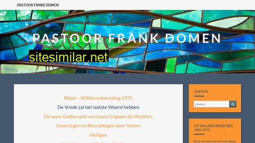 pastoorfrankdomen.nl alternative sites