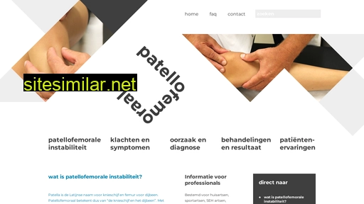 patellofemoraal.nl alternative sites