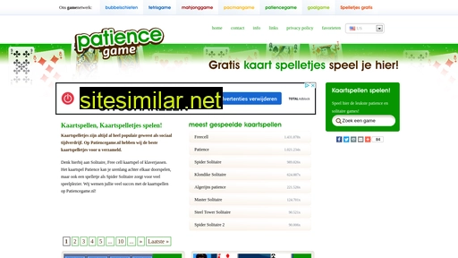 patiencegame.nl alternative sites