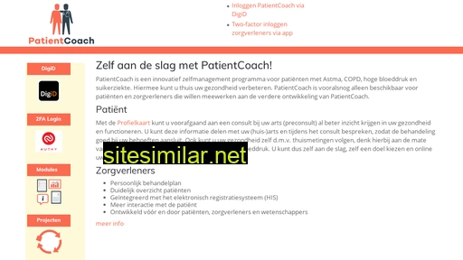 patientcoach.lumc.nl alternative sites