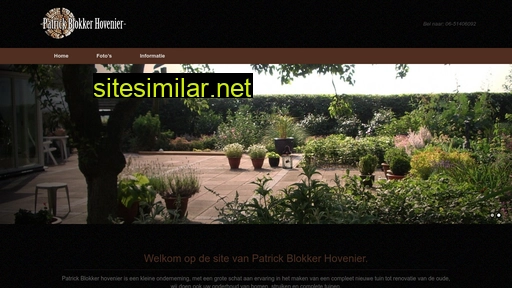 patrickblokkerhovenier.nl alternative sites