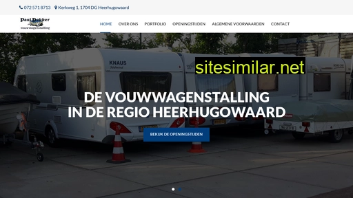 pauldekkervouwwagenstalling.nl alternative sites