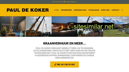 pauldekoker.nl alternative sites