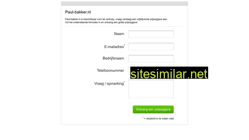 paul-bakker.nl alternative sites