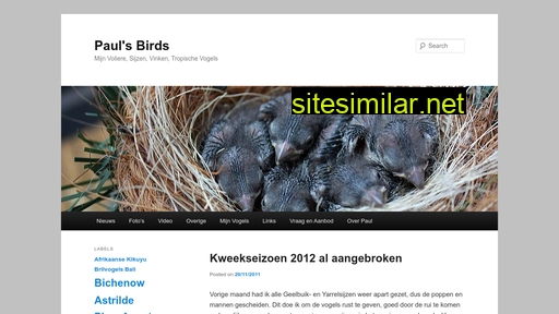 paulsbirds.nl alternative sites