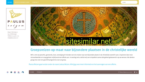 paulusreizen.nl alternative sites