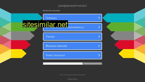 paviljoenwarmond.nl alternative sites