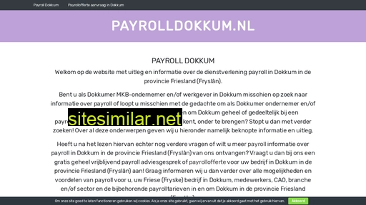 payrolldokkum.nl alternative sites