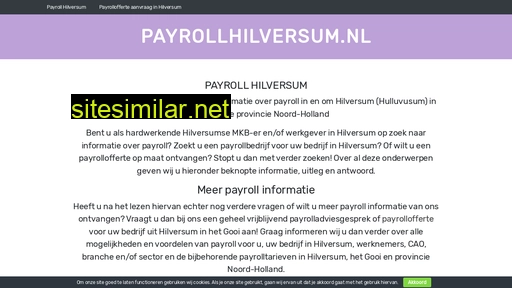 payrollhilversum.nl alternative sites