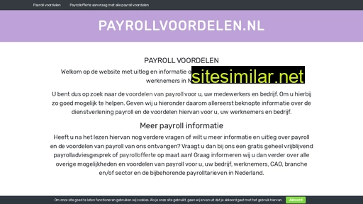 payrollvoordelen.nl alternative sites