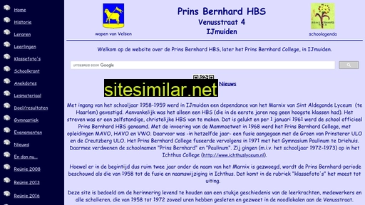 Pb-hbs similar sites
