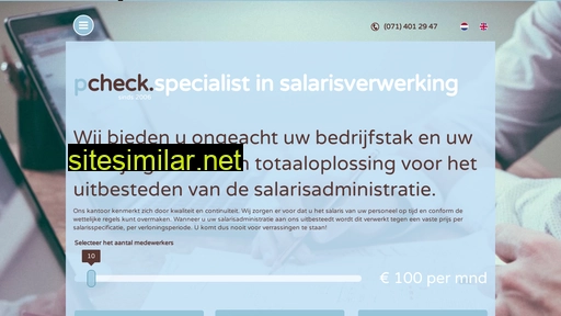pcheck.nl alternative sites