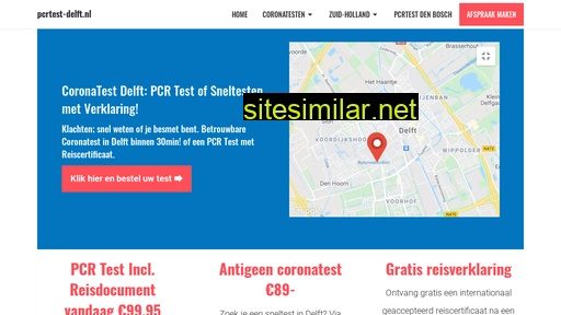 pcrtest-delft.nl alternative sites