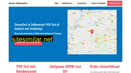 pcrtest-zaltbommel.nl alternative sites