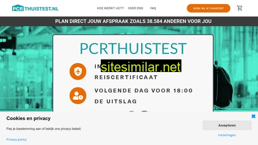 pcrthuistest.nl alternative sites